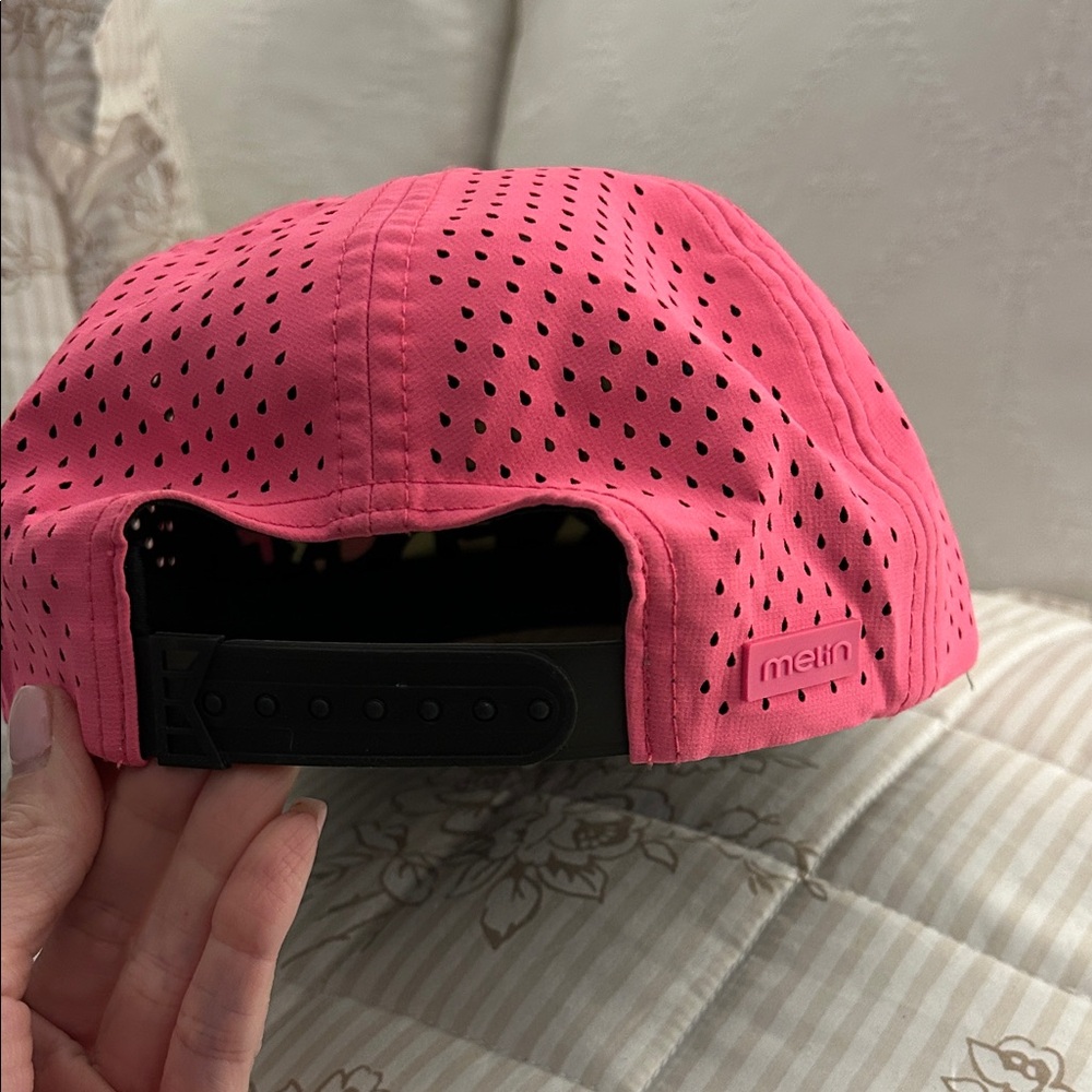 Melin Coronado Hydro Neon Collection Pink Cap with Logo - Picture 3 of 8